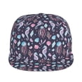 thumbnail image 1 of Goofa Watercolor Marine Animals Printed Men's Baseball Cap,Straight Brim Hat,Golf Dad Hat,Versatile Style,Sun Protection Cap,Travel Hat, 1 of 9