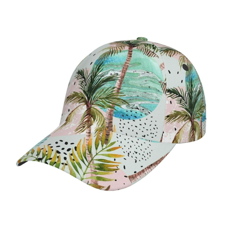 Cap Printed Palm Tree Cap Printed Palm Tree