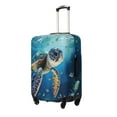 thumbnail image 1 of Goofa Watercolor Turtle4 Pattern Luggage Covers For Suitcase,Suitcase Cover Protector Fit 18-32 Inch Luggage-X-Large, 1 of 9