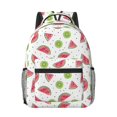 thumbnail image 1 of Goofa Watermelon And Kiwi Pattern Comfortable Student Backpack - Ergonomic Design, Durable, Water-Resistant, Multi-Compartment,Travel, and Outdoor Activities, 1 of 1