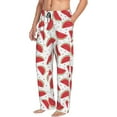 thumbnail image 1 of Goofa Watermelon Printed Soft Pajama Pants for Men, Wide Leg Comfy Casual Lounge Yoga Pants-X-Large, 1 of 9