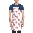 thumbnail image 1 of Goofa Watermelon Printed Waterproof Apron 33" Chef Aprons for Men Heavy Duty Chemical Work Apron Adjustable Bib Apron, 1 of 9