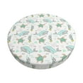 thumbnail image 1 of Goofa Whale And Turtle Printed Stool Covers Round, Waterproof Round Bar Stool Covers Anti-Slip Round Bar Stool Seat Cover with Elastic Bands Durable -13 inch, 1 of 7