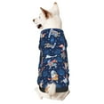 thumbnail image 1 of Goofa Winter old man Playtime Pattern Small Dog Sweater Hoodies Pet Grey Hooded Soft Fleece Sweatshirts with Pocket Fall Winter Puppy Cat Sweaters Warm Clothes-X-Small, 1 of 8