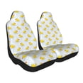 thumbnail image 1 of Goofa Yellow Rubber Duck Printed Car Seat Covers, Automotive Seat Covers for Cars Trucks and SUVs, Quick Setup Universal Fit Elastic Seat Covers-1, 1 of 6