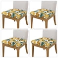 thumbnail image 1 of Goofa Yellow Tulips Printed Couch Cushion Covers,Soft and Durable Throw Pillow Case , Floral Sofa Magic Sofa Stretch Cushion Couch Covers Washable, 1 of 9