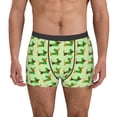 thumbnail image 1 of Goofa dogs St Patrick's Day Printed Men's Boxer Briefs Underwear, Moisture-Wicking Underwear, Trunk,Soft and Breathable Cotton Underwear-X-Large, 1 of 5