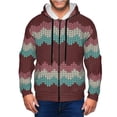 thumbnail image 1 of Goofa fall leaf Element Pattern Mens Full-zip Hoodie, Zip-up Pullover Hooded Sweatshirt, Kangaroo Pocket Hoodie Ideal for Daily Wear, Travel, and Home-Large, 1 of 5