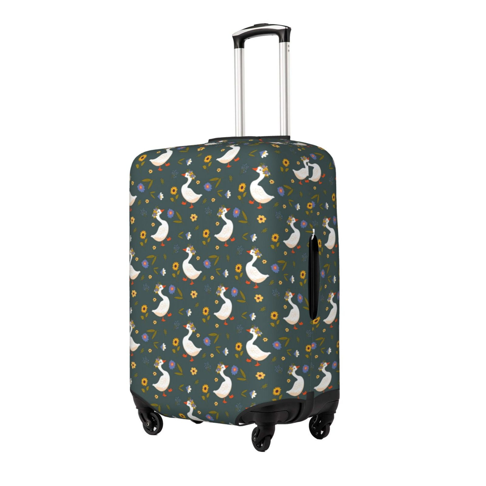 Seahorse Pattern Print Luggage Cover Protector