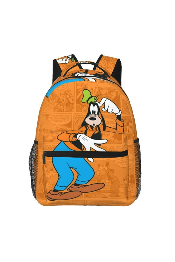 Goofy Backpack All Over Print Casual School Laptop Bags Lightweight Travel Sports Shoulder Daypack Bookbags