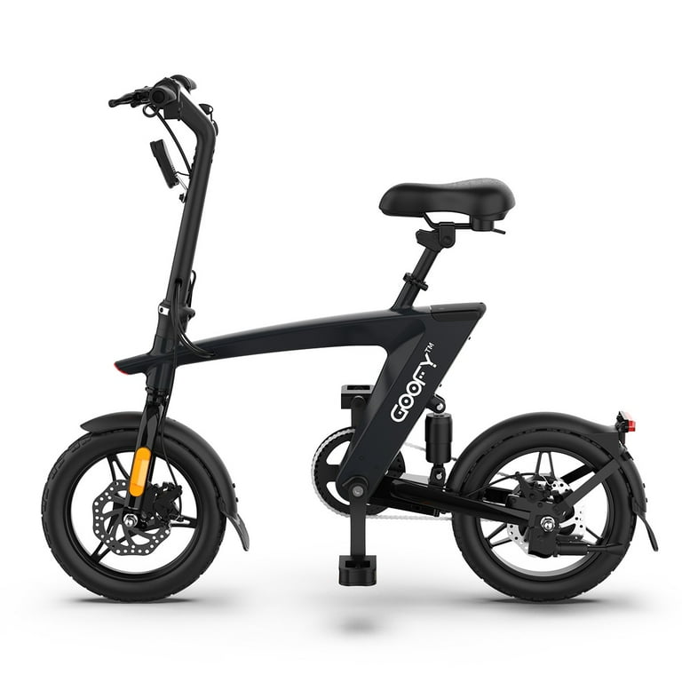 Goofy Boomerang 14 Inch Compact Electric Bike for Adults, Powerful