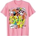 thumbnail image 1 of Goofy Doodles Gawrsh DTG Print Unisex T-Shirt,Light Pink Color,Size 5XL, 1 of 5