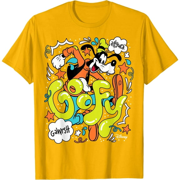Goofy Doodles Gawrsh DTG Print Unisex T-Shirt