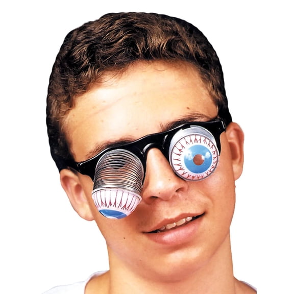 Goofy Droopy Eyes Carded Adult Halloween Accessory
