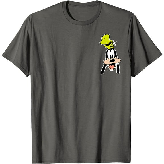 Goofy Face Small Left Chest (Graphic Pocket Only) DTG Print Unisex T-Shirt