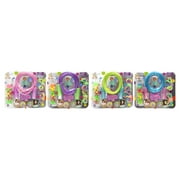 Goofy Foot Designs Jump Rope Set, 7 ft Glitter‑Infused Jump Rope, 10 Jacks & Ball, 2 Chinese Jump Ropes