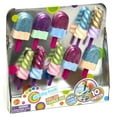 thumbnail image 1 of Goofy Foot Glitter Sidewalk Chalk Set - Non-Toxic, Washable Popsicle Shapes for Kids 3+, 1 of 4
