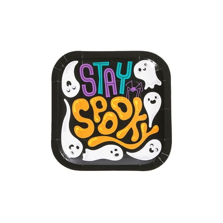 Goofy Ghouls Dessert Plates (8Pc) - Party Supplies - 8 Pieces