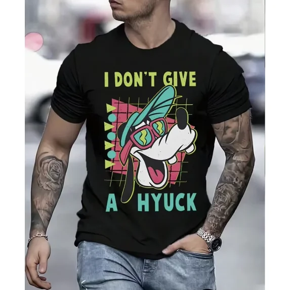 Goofy "I Don't Give A Hyuck Tshirt Women Men Unisex 2