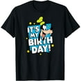 thumbnail image 1 of Goofy It's My Birthday! DTG Print Unisex T-Shirt,Black Color,Size 2T, 1 of 5