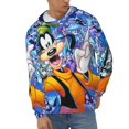 thumbnail image 1 of Goofy Men's Hoodie Novelty Graphic Long Sleeve Adult Sweatshirt Casual Unisex Pullover Sweater Hooded Tracksuit, 1 of 8