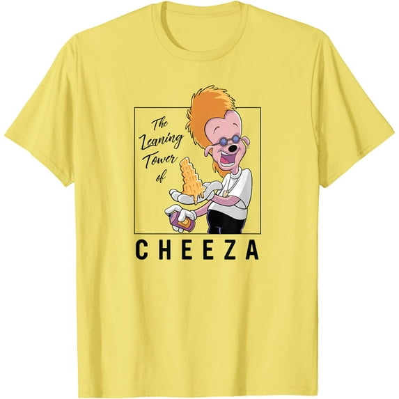 Goofy Movie Cheeza DTG Print Unisex T-Shirt,Cornsilk Color,Size XL