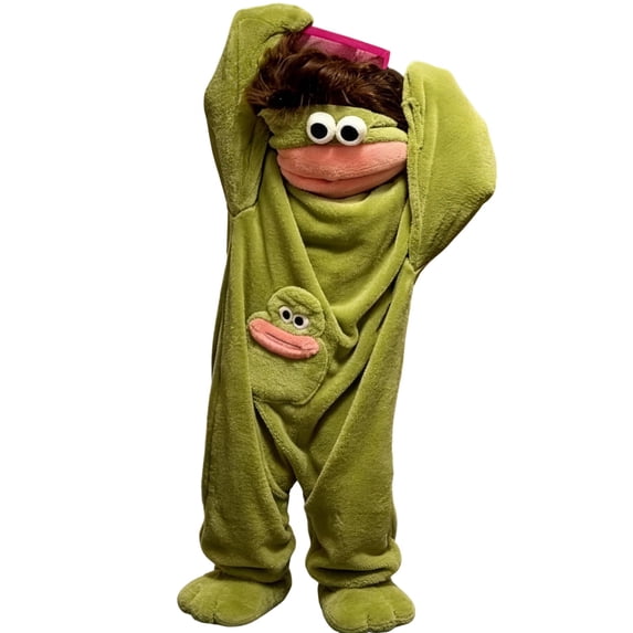 Goofy Onesie Pajamas, Big Mouth Monster Onesie, Monster Onesie, Pajamas Cozy Home Loungewear (No Shoes Included)