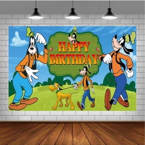 Goofy Post Wall Decor Birthday Banner Backdrop Background Party Supplies Taspestry