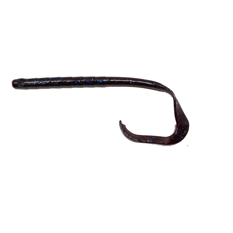 Googan Baits Mondo Worm Blue Fleck; 10 in.