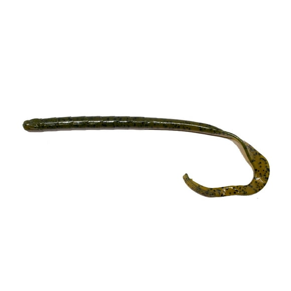 Googan Baits 10" Mondo worm, Green Pumpkin