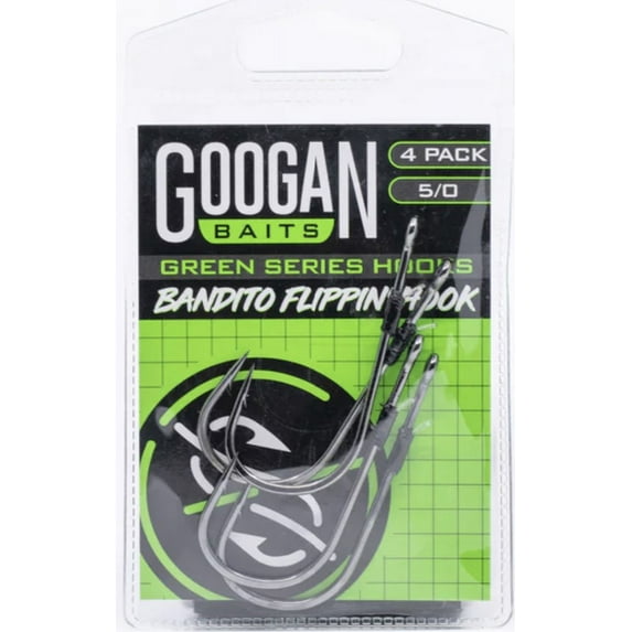 Googan Baits Bandito Bug Flippin' Hook Size 4/0 for Bass Fishing