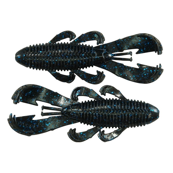 Googan Baits GBB-33-BLB Bandito Bug 3.3", Black Blue Flake