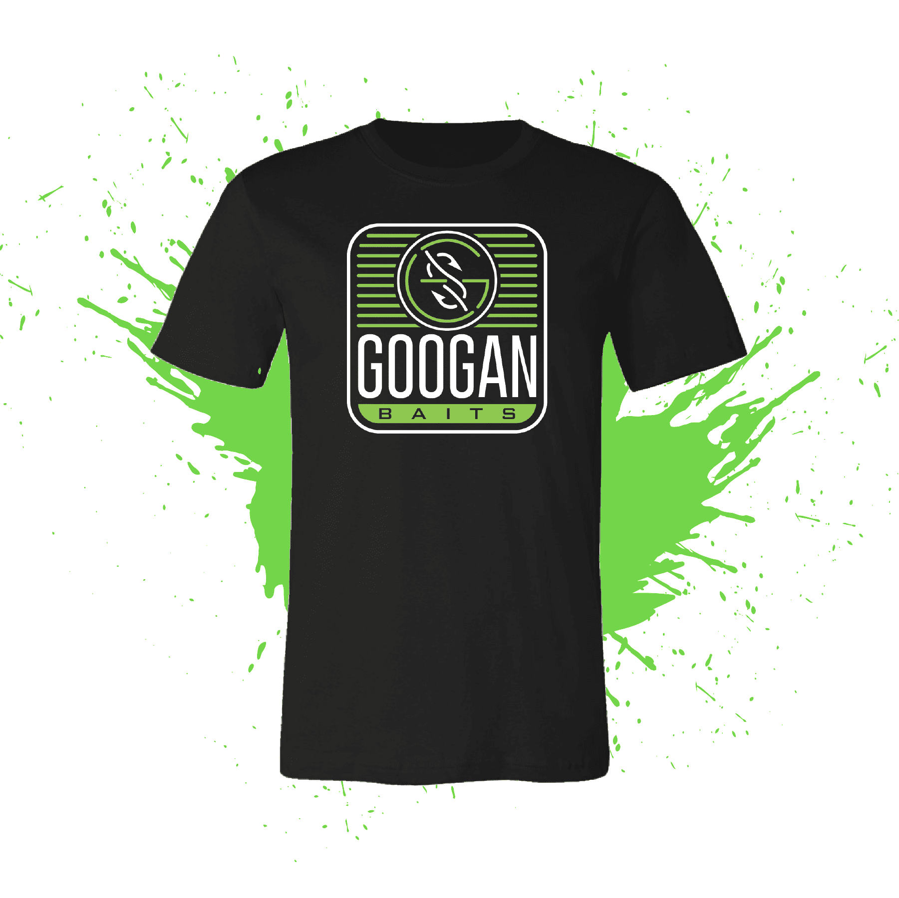 Googan Baits Square T-Shirt WHITE M 