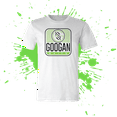 thumbnail image 1 of Googan Baits Men's 3XL White T-Shirt with Triangle Crest Logo, 1 of 1