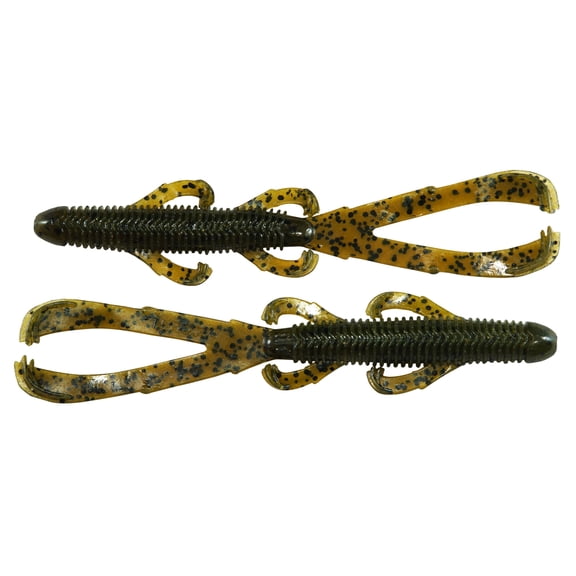Googan Baits Trench Hawg 4.65 In. Green Pumpkin 9 Pack