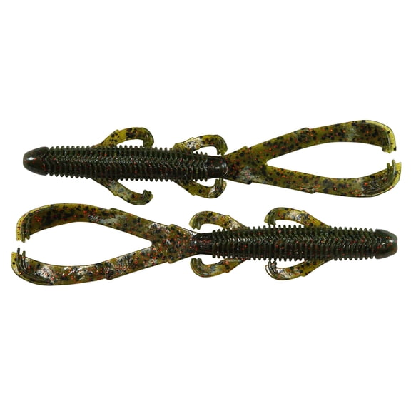 Googan Baits Trench Hawg 4.65 In. Watermelon Red Fl 9 Pack
