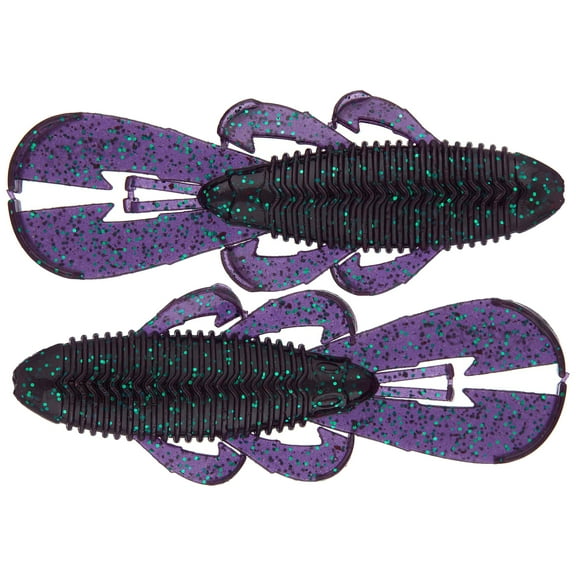 Googan Bandito Bug 4'' Junebug 7pk Soft Plastic Fishing Lure