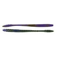 thumbnail image 1 of Googan GSS-GPU Slim Shake Green Pumpkin/Purple 6.5" Fishing Lure (9 Pack), 1 of 1
