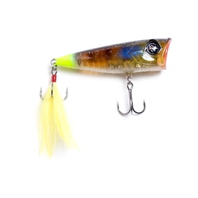 Googan Squad Blooper Topwater Fishing Lure, Ghost Gill, 2.75-Inch, 3/8 Oz