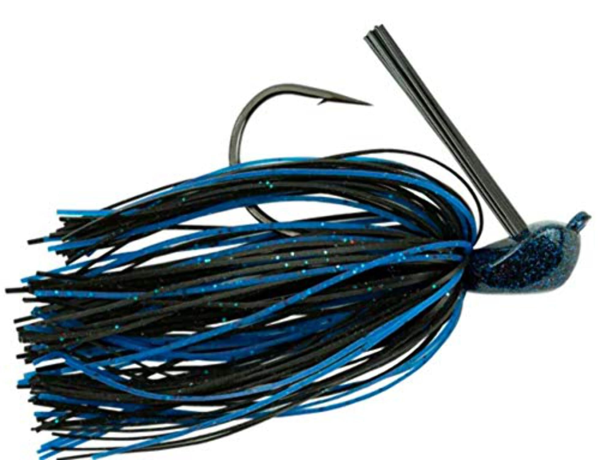 Googan Squad Juicee Jig 3/8 oz 5/0 Black & Blue 1pack