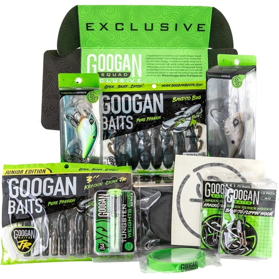 Machine Googan Googan Squad Mondo Kit Gold Series,Bass Fishing Kit,Freshwater ...