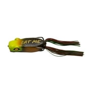 Googan Squad Poppin Filthy Frog   Bullfrog Topwater Lure, 5/8 oz, Weedless