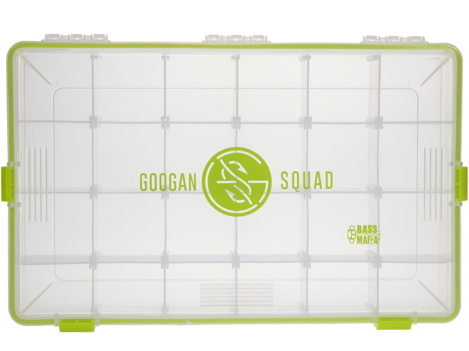 Googan Squad Bait 3700 Deep Casket 2.0, Black/Green, 14.25x8.5x4.25