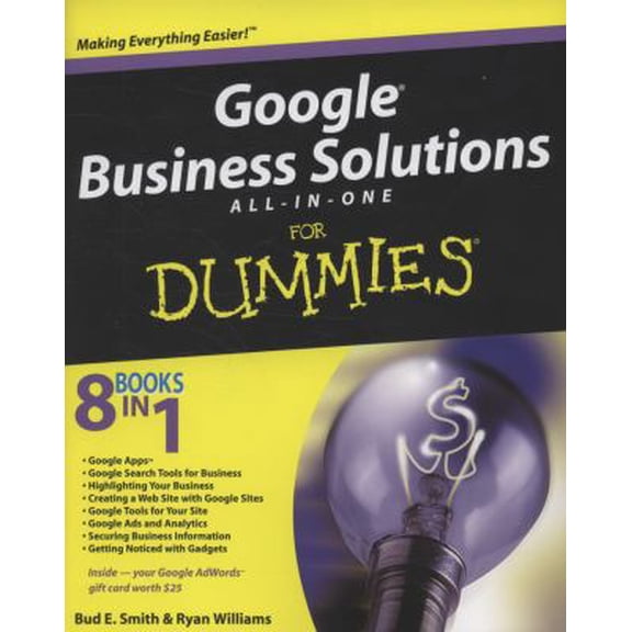 Pre-Owned Google Business Solutions All-in-One for Dummies (Paperback) 0470386878 9780470386873