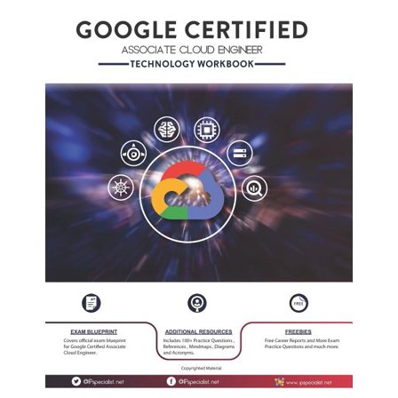 Google Certified Associate Cloud Engineer Technology workbook, (Paperback)