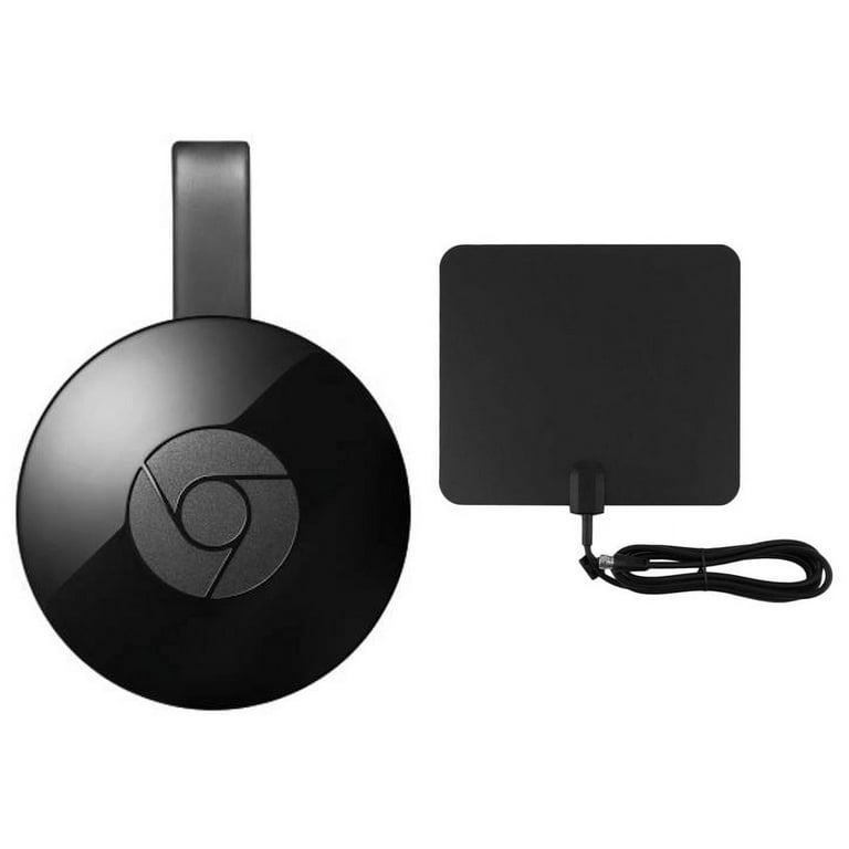 Google Chromecast, Mohu Leaf Ultimate Antenna Bundle - Cut the
