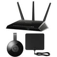 thumbnail image 1 of Google Chromecast, NETGEAR Wifi Router, Mohu Leaf Ultimate Antenna Bundle - Cut the Cable, 1 of 4