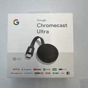 Google Chromecast Ultra 4K Streaming Media Player - Black NC2-6A5-D NEW