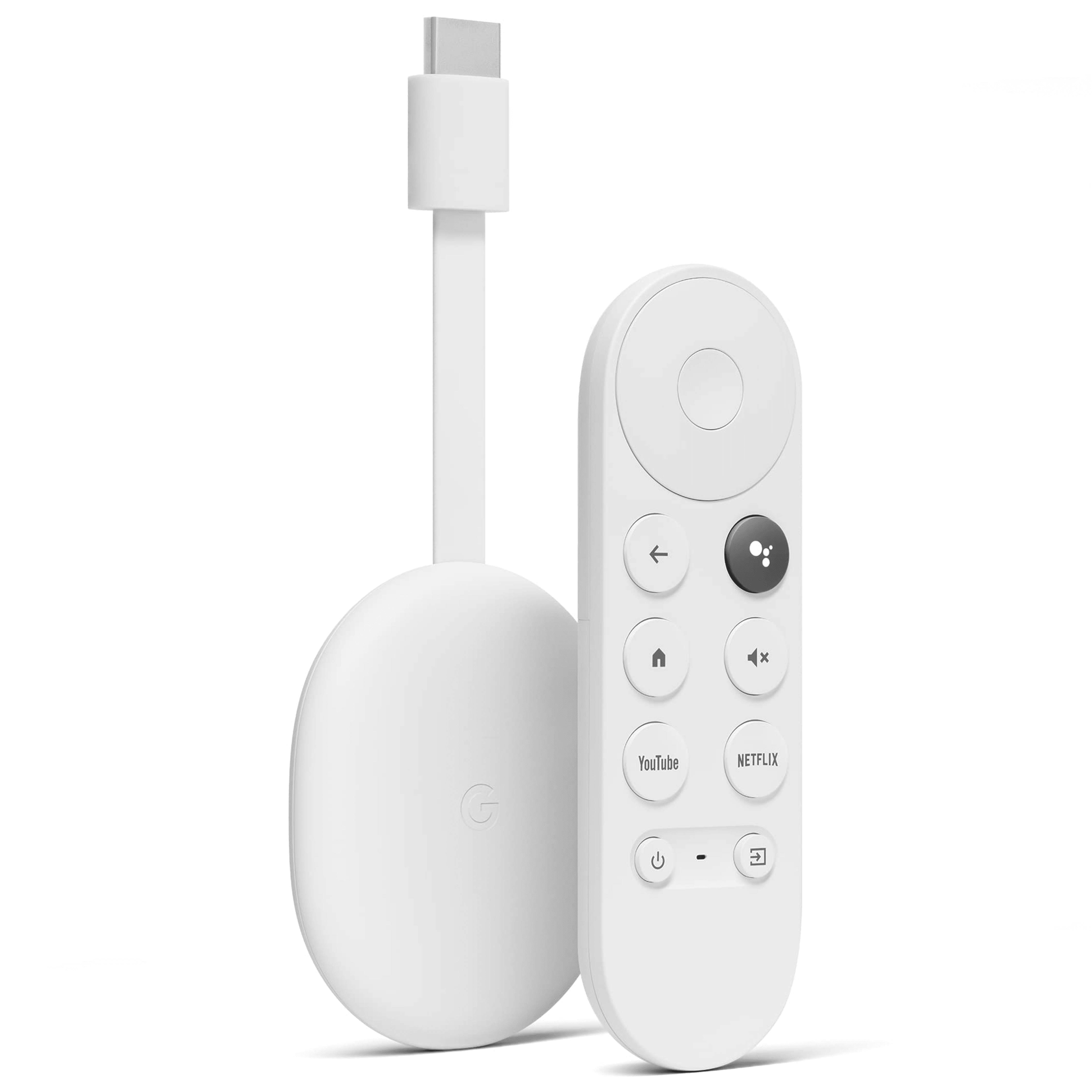 Google Chromecast with Google TV (4K)- Streaming Stick Entertainment with  Voice Search - Watch Movies, Shows, and Live TV in 4K HDR - Snow :  Electronics 