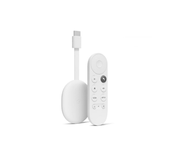 新品未開封  Chromecast  4K  ホワイト Google Chromecast with Google TV - AV player - 4K UHD (2160p
